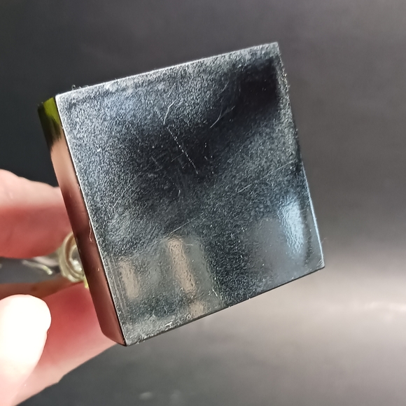 Hand Blown Glass Crystal Owl and Black Marble Sculpture 🦉 - Picture 6 of 7